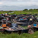 Boote am Inle-See, Myanmar