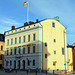 Abenstimmung in der Nähe vom Schloss in Stockholm