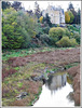 Reflets du château de Beaumont sur la Rance à Guitté (22)