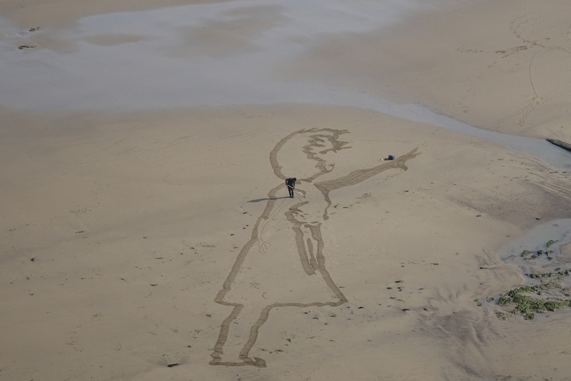 Artwork On The Beach