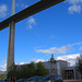 Sous le viaduc de Millau (France) Sous le viaduc de Millau (France)