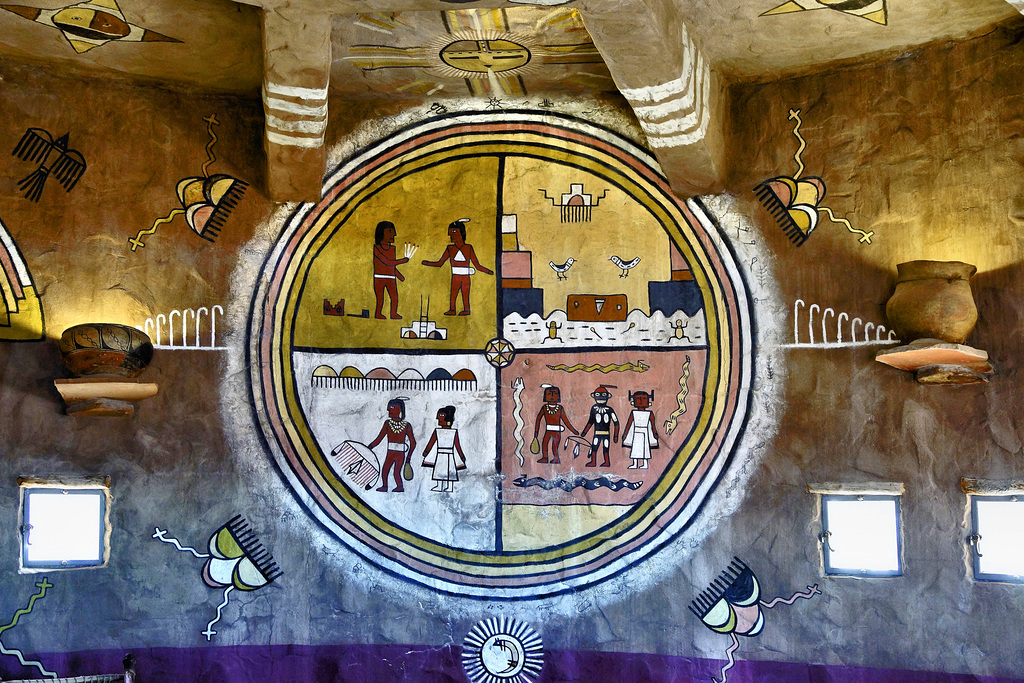 The Physical and the Spiritual Basis of Hopi Life – Watchtower, Desert View, Grand Canyon, Arizona