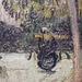 Detail of Public Garden by Van Gogh in the Metropolitan Museum of Art, July 2023