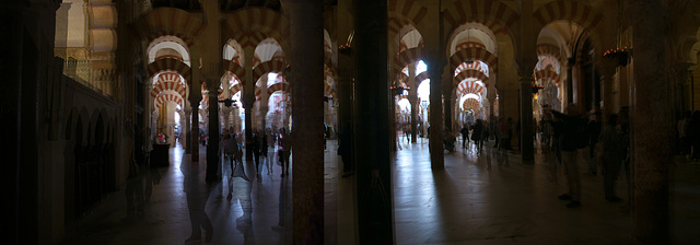 Inside Mezquita de Córdoba