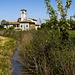 Clear skies - Along the canal, up to the church of San Damiano, Piacenza