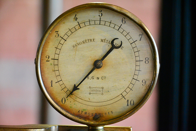 Lisbon 2018 – Museu da Água – Pressure gauge