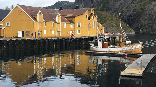 Harbour scene.