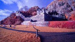 Dumbarton Castle - IRChrome