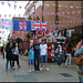 Olympic flags in Oxford