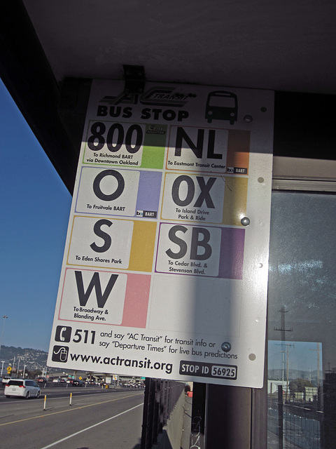 Bus Stop On The Alexander Zuckermann Bicycle-Pedestrian Path (3022)