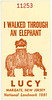 I Walked through an Elephant Ticket, Margate, New Jersey