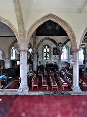 new romney church, kent (25)c14 chancel in the locked church