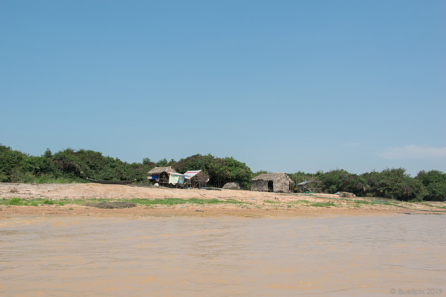 unterwegs auf dem Tonle Sap Fluss (© Buelipix)