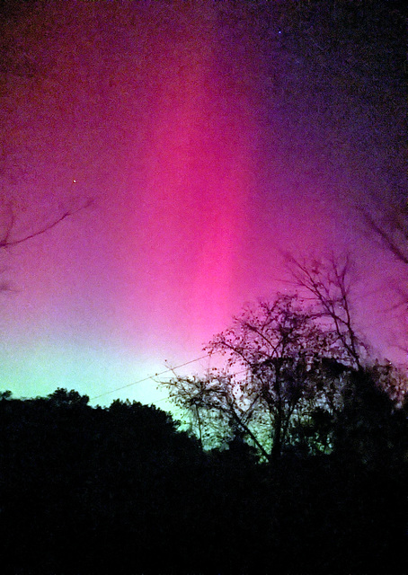 Northern lights in southern Ohio