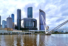 The Neville Bonner Bridge and The Star Brisbane Hotel