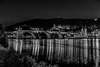 Heidelberg, Carl-Theodor-Bridge and Castle /  Carl-Theodor-Brücke and Schloss (135°)