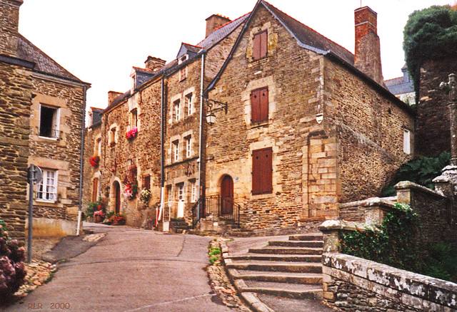 Josselin, Altstadt