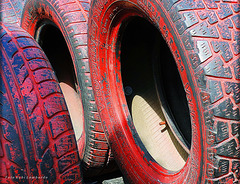 coloured tires