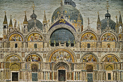 Micromosaic Depicting a View of the Basilica of San Marco – Corning Museum of Glass, Corning, New York
