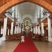 Catholic church interior in Kerala. HBM