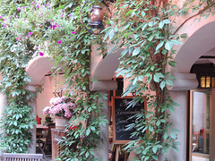 Zittau - Restaurant Dornspachhaus / Innenhof