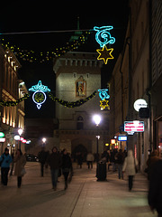 Krakow Old Town at Night