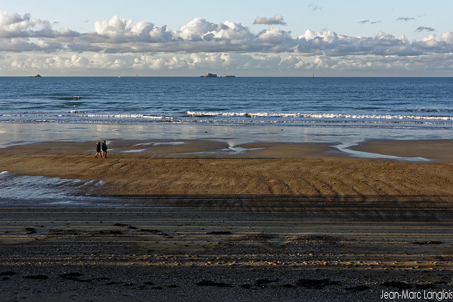 Saint-Malo - La plage du Sillon