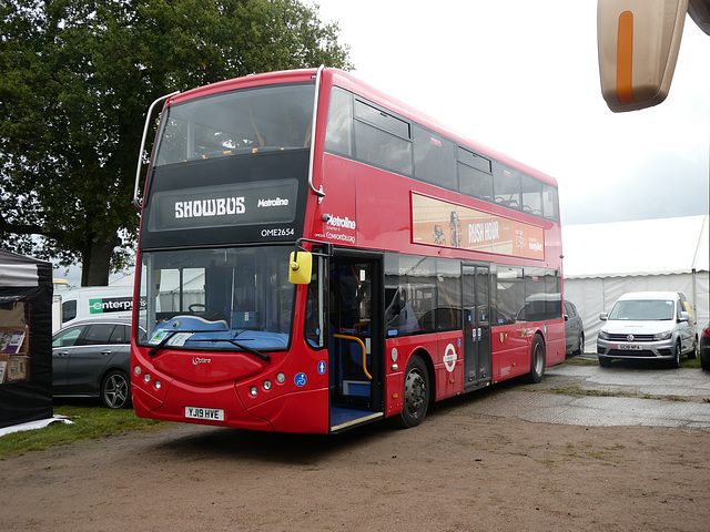 Metroline OME2654 (YJ19 HVE) at Showbus - 29 Sep 2019 (P1040468)