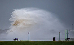 New Brighton in a storm