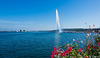 le Jet d'Eau, ein Wahrzeichen von Genf/Genève - P.i.P. (© Buelipix)