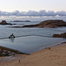 Saint-Malo - La piscine à marée basse