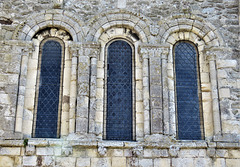 new romney church, kent (21)late c12 triplet in the tower