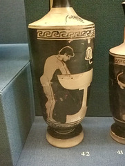 Athens 2020 – Benaki Museum – Lekythos with athlete washing
