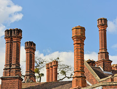 Hampton Court Chimneys