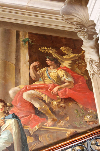 Giovanni Antonio Pellegrini Mural scheme c1708, Kimbolton Castle, Cambridgeshire