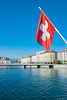 auf der Pont du Mont-Blanc, Genève/Genf (© Buelipix)