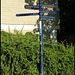 Jericho signpost preserved