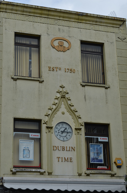 Galway, Shop Street, Dublin Time Building