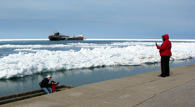 Spring, Lake Huron shore