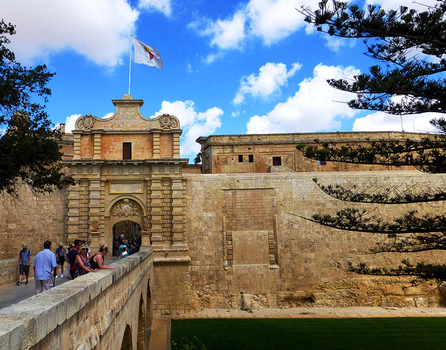 MT - Mdina - Stadtmauer