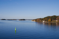 In Schären unterwegs nach Stockholm