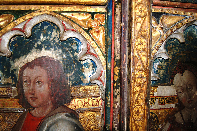 Detail of Screen, Bramfield Church, Suffolk