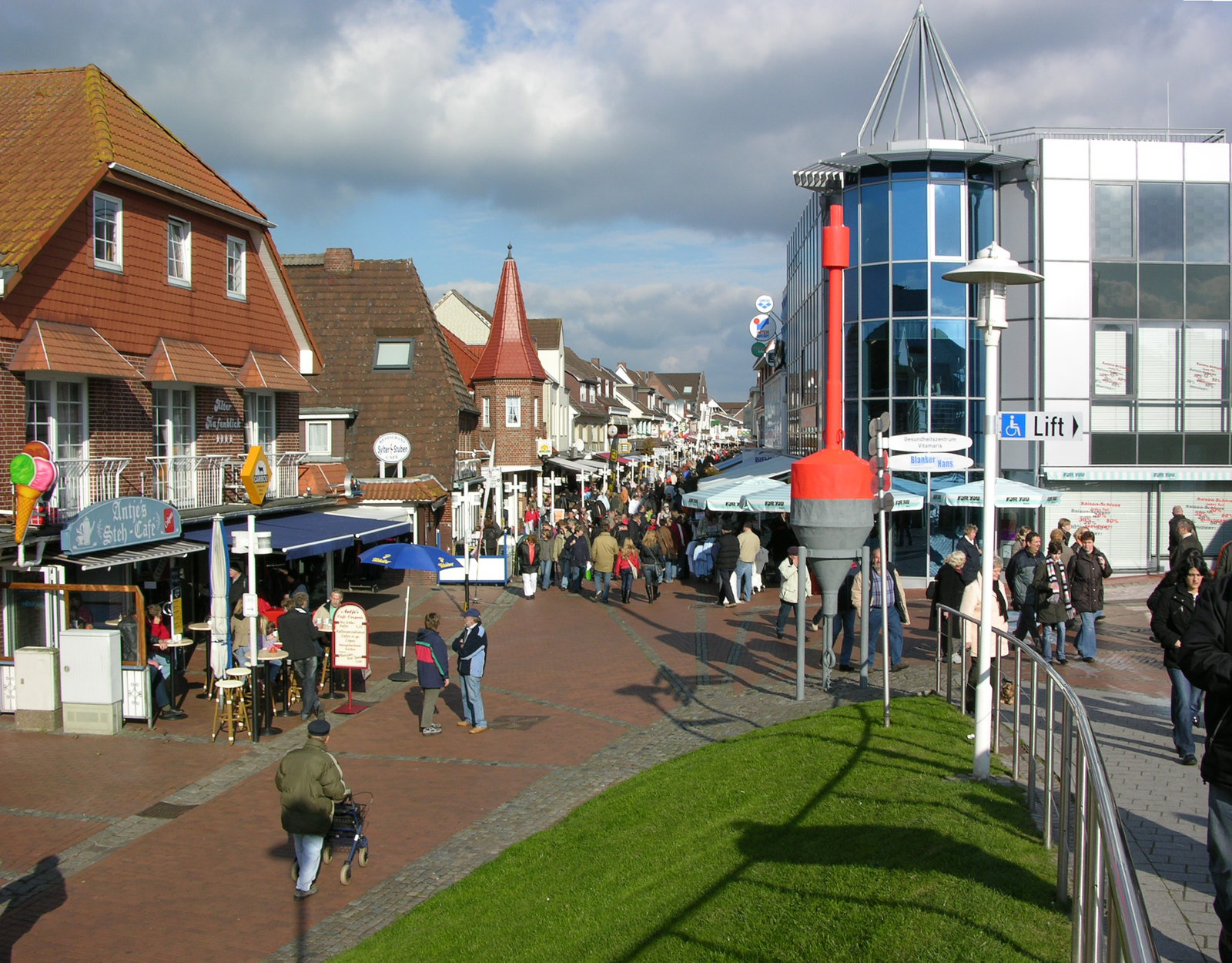 Einkaufsmeile Büsum