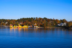 In Schären unterwegs nach Stockholm