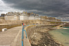 Saint-Malo - La digue de protection