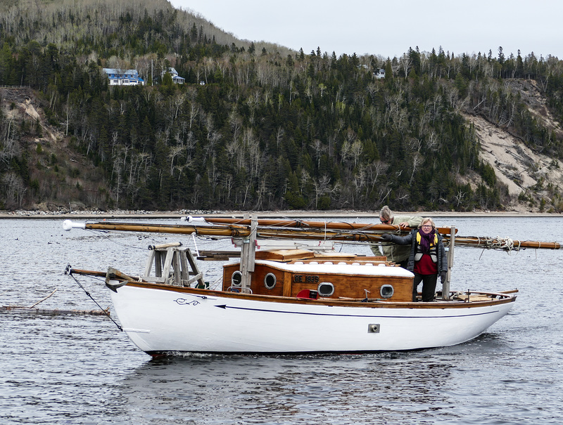 Day 10, Alan & Jane returning to marina