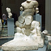 Marble Statue of Herakles Seated on a Rock in the Metropolitan Museum of Art, May 2012