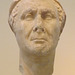 Portrait Head of a Man Wearing a Wreath in the National Archaeological Museum of Athens, May 2014