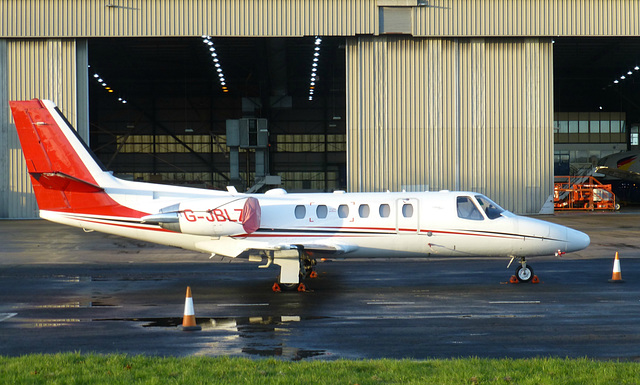 G-JBLZ at East Midlands - 3 December 2018