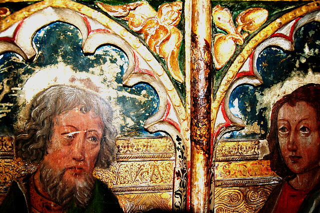 Detail of Screen, Bramfield Church, Suffolk